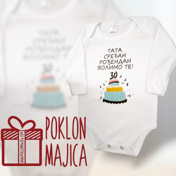 Poklon za rodjendan  deca/Bodi za bebe sa natpisom po zelji/Compress_20230331_123342_2586.jpg